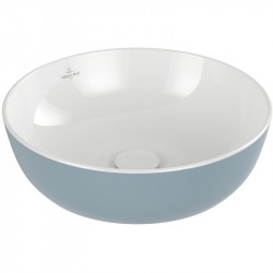 VILLEROY & BOCH Artis umývadlo na dosku (miska), priemer 43 cm, Frozen, 417943BCS6