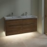 Villeroy & Boch SUBWAY 3.0 skrinka pod umývadlo 1272 x 576 x 478 mm, Oak Kansas, C568L0RH