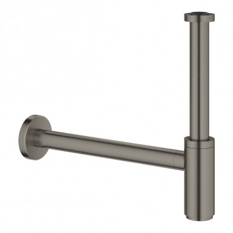 Grohe designový umývadlový sifón 5/4", kartáčovaný Hard Graphite, 28912AL0