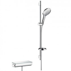 Hansgrohe Raindance Select S sprchový set 150 3jet 90cm s termostatom Ecostat Select biela/chróm, 27037400