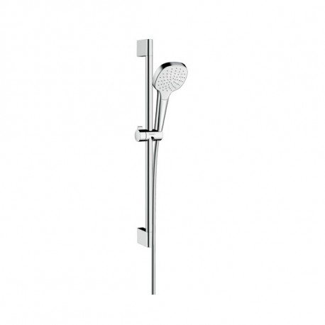 Hansgrohe Croma Select E sprchový set 1jet s tyčou 0,65m biela/chróm, 26584400