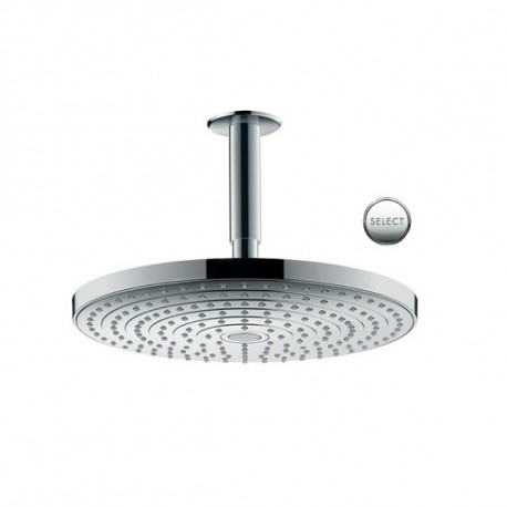 Hansgrohe Raindance Select S hlavová sprcha 300 2jet stropná s ramenom od stropu 100 mm chróm 27337000