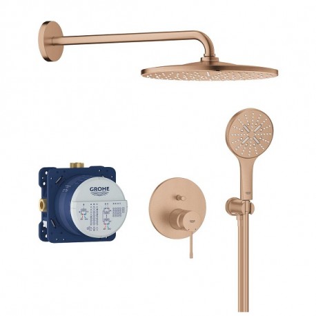 GROHE Profiessional Rainshower Essence PB systérm sprchový podomietkový kartáč. warm sunset 25287DL0