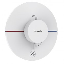 HANSGROHE ShowerSelect Comfort S batéria sprchová podomietková termostatická pre 1 spotrebič matná biela