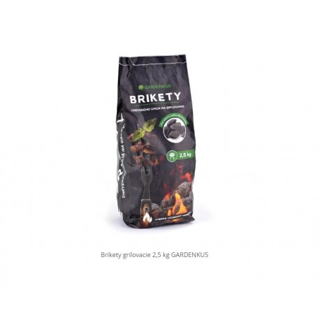 Brikety grilovacie 2,5 kg GARDENKUS