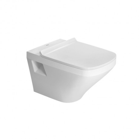 DURAVIT Dura Style závesná WC misa 37 x 54 cm Rimless, biela s glazúrou Hygiene Glaze 2538092000