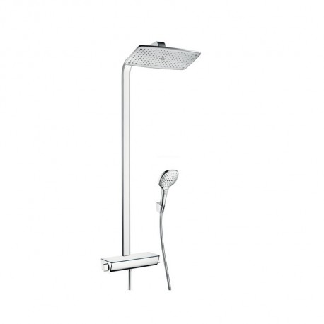 Hansgrohe Raindance Select E sprchový systém Showerpipe 360 1jet EcoSmart 9 l/min s termostatom chróm, 27286000