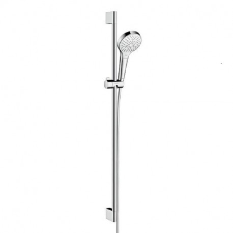 Hansgrohe Croma Select S sprchový set Multi EcoSmart 9 l/min 3-prúdový s tyčou 0,90 m biela/chróm, 26571400