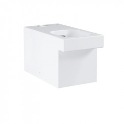 GROHE Cube Ceramic stojaca kombi WC misa Rimless, Triple Vortex, PureGuard 3948400H