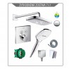 Hansgrohe Raindance Select sprchová zostava s termostatom pod omietku chróm SET7v1,