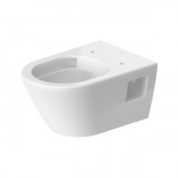 Duravit D-NEO závesná WC misa 37 x 54 cm, Rimless, biela 2578090000