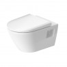 Duravit D-NEO závesná WC misa 37 x 54 cm, Rimless, biela 2578090000