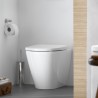 Duravit D-NEO misa WC stojaca 37 x 58 cm, Rimless, odpad vodorovný, biela Hygiene Glaze 2003092000