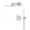 GROHE Precision SmartControl Concealed 310 Cube systém sprchový podomietkový termostatický chróm 34875000