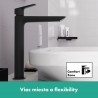 Hansgrohe Logis umývadlová batéria 240 Fine EcoSmart, matná čierna 71258670