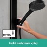 HANSGROHE Rainfinity systém sprchový 1jet EcoSmart ShowerTablet 350 matná čierna 28742670