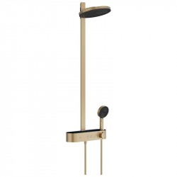 HANSGROHE Pulsify S Showerpipe 260 2jet s termostatom ShowerTablet Select 400 kartáčovaný bronz 24240140