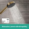 HANSGROHE Pulsify horná sprcha hlavová 260 1jet EcoSmart kartáčovaný bronz 24141140