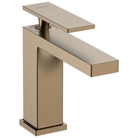 HANSGROHE Tecturis E 110 batéria umývadlová stojanková, EcoSmart+, kartáčovaný bronz 73011140