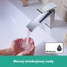 HANSGROHE Tecturis E 80 batéria umývadlová stojanková bez výpuste chróm 73001000