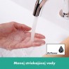 HANSGROHE Tecturis S 150 batéria umývadlová stojanková, EcoSmart+, chróm 73341000