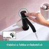 HANSGROHE Tecturis S 110 batéria umývadlová stojanková, CoolStart, EcoSmart+, matná čierna 73312670