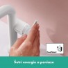 HANSGROHE Tecturis S 150 batéria umývadlová stojanková s odtokovou súpravou Push-Open matná biela 73340700