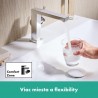 HANSGROHE Tecturis E 110 batéria umývadlová stojanková s výpusťou Push-Open chróm 73020000