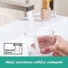 HANSGROHE Tecturis E 150 batéria umývadlová stojanková 2-otvorová s výpusťou chróm 73053000