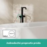 HANSGROHE Tecturis S batéria vaňová voľne stojaca na podlahu matná čierna 73440670