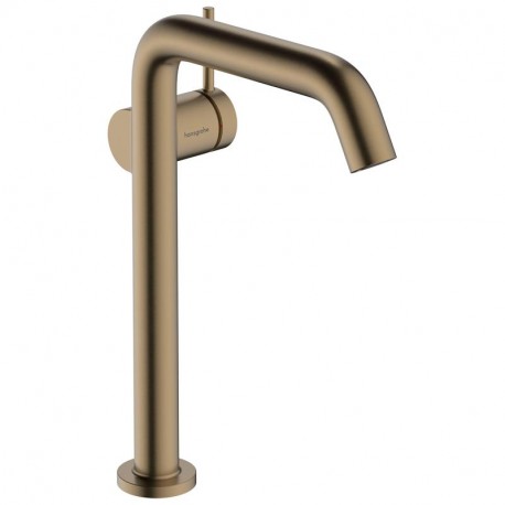 HANSGROHE Tecturis S 240 batéria umývadlová stojanková, CoolStart, EcoSmart+, kartáčovaný bronz 73372140