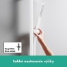 HANSGROHE Pulsify S sprchová sada 100 1jet EcoSmart+ so sprchovou tyčou 90 cm, matná biela 24383700