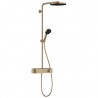 HANSGROHE Pulsify Showerpipe 260 1jet s termostatom ShowerTablet Select 400 kartáčovaný bronz 24220140