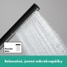 HANSGROHE Pulsify S sprchová sada 100 1jet EcoSmart+ so sprchovou tyčou 65 cm, matná čierna 24373670