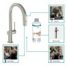 HANSGROHE Aqittura batéria drezová FilterSystem 210 1jet vzhľad nerezu 76803800