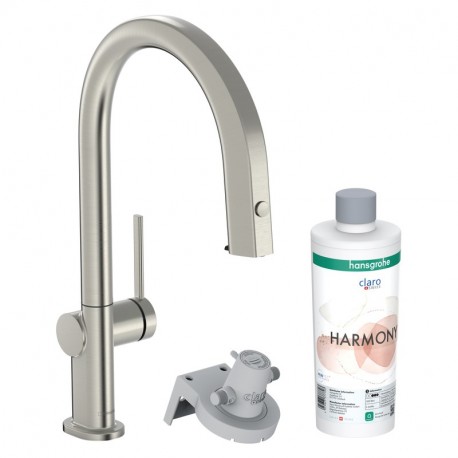 HANSGROHE Aqittura batéria drezová FilterSystem 210 sBox + štartovacia sada vzhľad nerezu 76800800