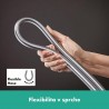 HANSGROHE Pulsify S sprchová sada 100 1jet EcoSmart so sprchovou tyčou 90 cm, chróm 24382000