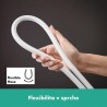 HANSGROHE Pulsify S sprchová sada 100 1jet EcoSmart so sprchovou tyčou 90 cm, matná biela 24382700