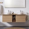 Duravit D-NEO umývadlo na dosku 40 x 40 cm kruhová miska bez prepadu, biela 2371400070