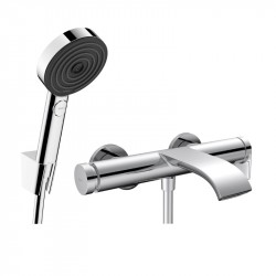 Hansgrohe Vivenis SET 4V1 vaňová zostava s pákovu batériou nástennou 7542000, sprcha 24111000, chróm 440902