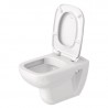 DURAVIT D-Code - Závesné WC, Rimless, biela 25700900002