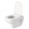 DURAVIT D-CODE SET WC 2v1 398969 s WC misou 25700920002 a sedátkom 0067390000