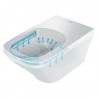 DURAVIT D-CODE SET WC 2v1 398969 s WC misou 25700920002 a sedátkom 0067390000