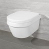 VILLEROY & BOCH Architecturapredstenový set ViConnect, WC misa DirectFlush, sedátko SoftClosing, tlačítko E200 biele 4694HR01SE