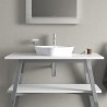 DURAVIT Cape Cod umývadlo na dosku 50 x 40,5 cm, biela, 23395000001