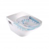 DURAVIT Dura Style závesná WC misa 37 x 54 cm Rimless biela 2538090000