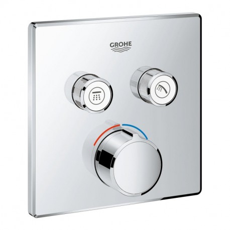 Grohe SmartControl batéria pod omietku pre 2 spotrebiče, chróm, 29148000