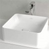 VILLEROY & BOCH Collaro umývadlo na dosku 38 x 38cm bez prepadu biela 4A213801