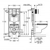 GROHE Solido - set modul Rapid SL, misa WC Bau Ceramic Rimless, sedátko SoftClose, tlačidlo Skate Cosmo chróm 39586000