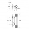 Grohe Precision Feel termostatická sprchová batéria chróm 34790000